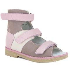 Детские сандалии Orthoboom 71587-33 розовый капучино фото 1