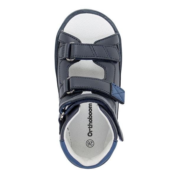 Детские антиварусные сандалии Orthoboom 71057-10 кобальтово-синий