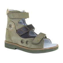 Ортопедические детские сандалии Orthoboom 
71597-33 хаки фото 1
