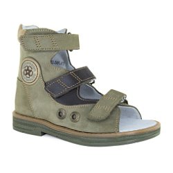 Детские сандалии Orthoboom 71597-33 хаки фото 1