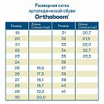 Детские кеды ORTHOBOOM 87036-01 синий с рыжим фото 7