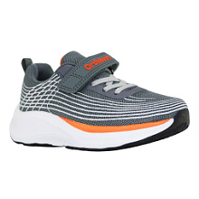 Детские кроссовки Orthoboom 32223-25 серый с оранжевым фото 1