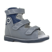 Ортопедические детские сандалии Orthoboom 
71597-33 серо-голубой фото 1