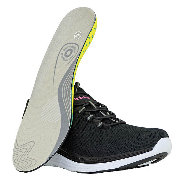 Женские кроссовки Orthoboom 37247-14 графитно-черный