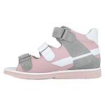 Детские сандалии Orthoboom 27057-02 розовый туман фото 4