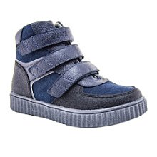 Ортопедические детские кеды Orthoboom 83055-02 
полуночно-синий с черным фото 1