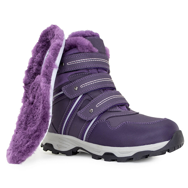 Полусапожки Orthoboom 63395-43 глубокий пурпурный