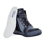 Детские ботинки ORTHOBOOM 83394-34 черно-серый фото 6