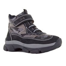 Ортопедические детские ботинки Orthoboom 82125-29 
черно-грифельный милитари фото 1