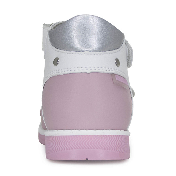 Детские сандалии Orthoboom 27057-13 королевский розовый с белым