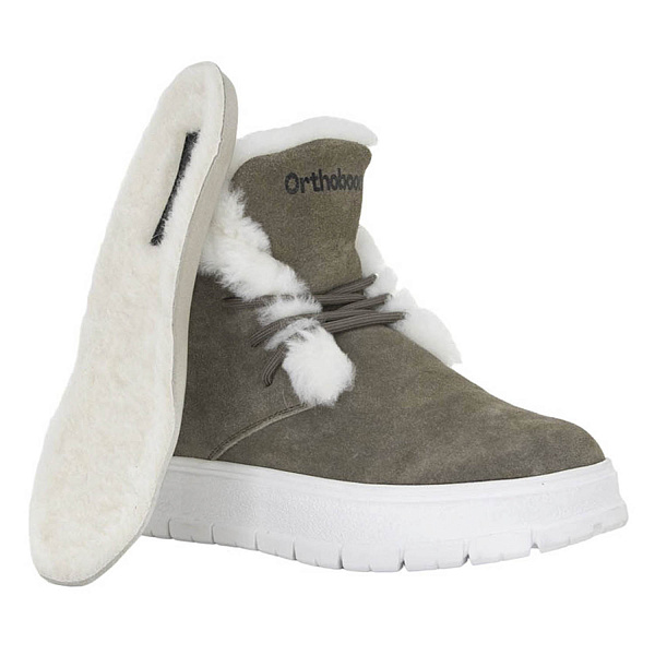 Ботинки Orthoboom 88125-44 песочно-серый