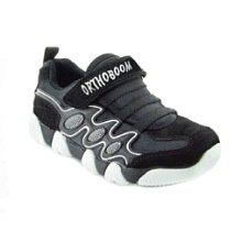 Детские кроссовки ORTHOBOOM 35057-01 черный с серым фото 1