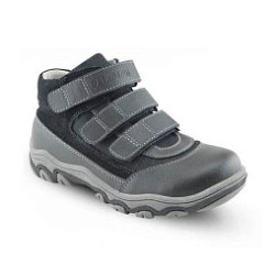Детские ботинки Orthoboom 31057-01 угольно-черный фото 1