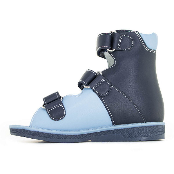Детские сандалии Orthoboom 71597-33 темно-синий-голубой-белый