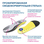 Детские кроссовки Orthoboom 32245-31 стальной фото 6