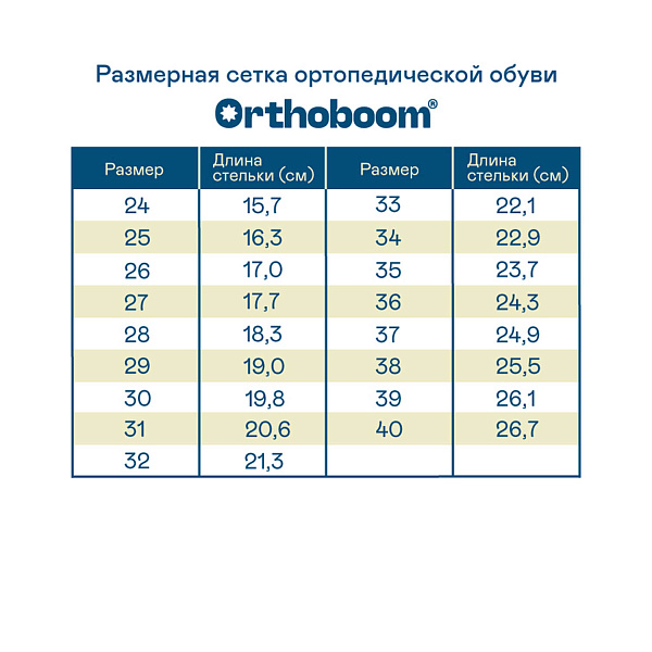 Детские ботинки Orthoboom 81145-13 ежевичный