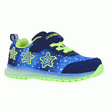 Светящиеся детские кроссовки ORTHOBOOM AIR 33223-25 
синий с салатовым фото 1