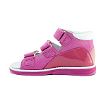 Ортопедические Детские сандалии Orthoboom 27057-01 малиновый фото 2