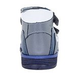 Детские сандалии ORTHOBOOM 27057-01 серо-синий фото 3