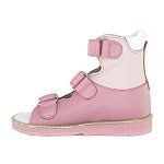 Детские сандалии ORTHOBOOM 71057-01 розовая пудра фото 2