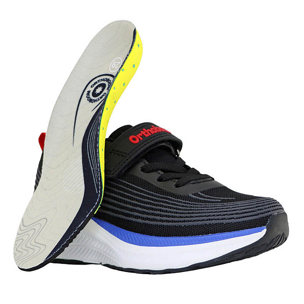 Детские кроссовки Orthoboom 32223-25 черный с синим