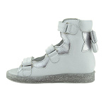 Детские сандалии Orthoboom 71057-02 белый с бантом фото 2