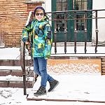 Детские кеды Orthoboom 83055-02 каменный серый фото 6