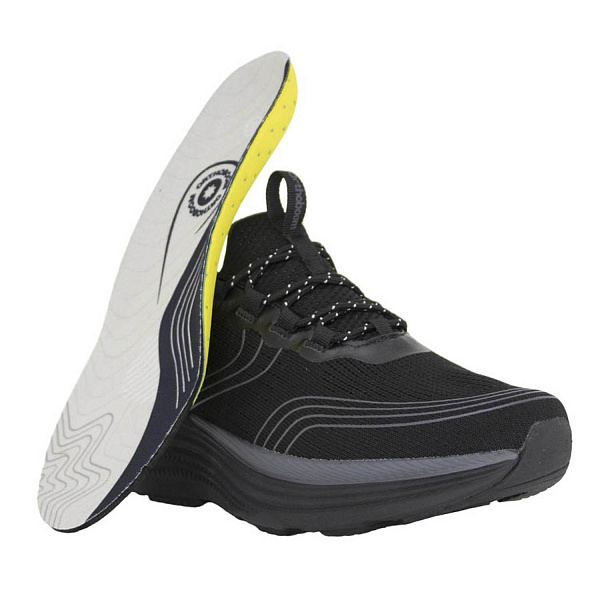 Мужские кроссовки Orthoboom 37057-02 графитно-черный