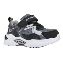 Детские кроссовки Orthoboom 33223-26 черно-серый фото 1