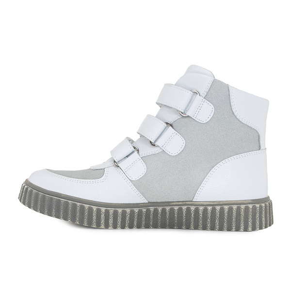 Ботинки 83055-02 белый нефрит