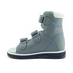 Ортопедические Детские сандалии Orthoboom 71057-09 серый фото 2