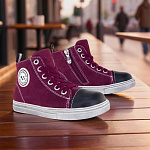 Детские кеды Orthoboom 37223-02 спелая вишня фото 2