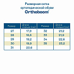 Ортопедические Детские кроссовки Orthoboom 37037-01 лазурный бриз фото 9
