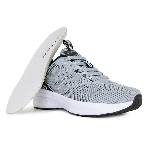 Кроссовки Orthoboom AIR 35037-01 серо-черный