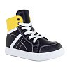 Детские кеды Orthoboom 37223-01 черный с желтым