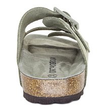 Ортопедические женские биркенштоки 20325-13 
хаки фото 4