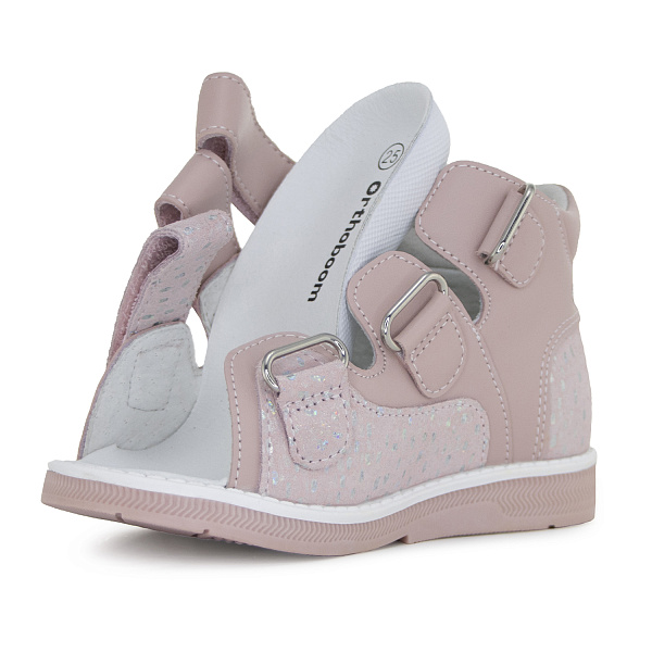Детские сандалии Orthoboom 27057-13 нежно-розовый