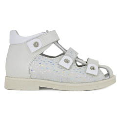 Детские сандалии Orthoboom 27323-04 молочный хрусталь фото 1