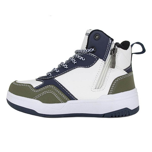 Кроссовки Orthoboom 32245-32 черно-белый с хаки