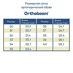 Ортопедические Детские слипоны Orthoboom 47057-08 темно-синий фото 7