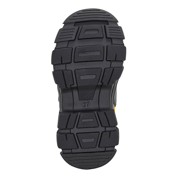 Детские ботинки 81054-01 горчичный с черным