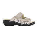 Женские сабо Orthoboom 20037-02 бежевый с принтом фото 2