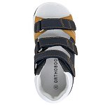 Ортопедические Детские сандалии Orthoboom 27057-02 сумеречный индиго фото 6