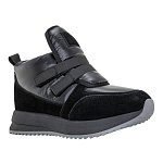 Полусапожки Orthoboom 61447-10 черный карбон