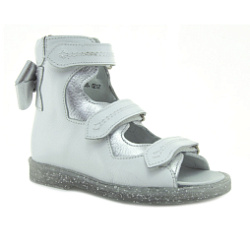 Детские сандалии Orthoboom 71057-02 белый с бантом фото 1