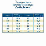 Ортопедические Детские сандалии Orthoboom 27057-14 оловянный с синим фото 9