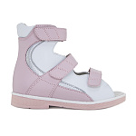 Детские сандалии Orthoboom 71597-33 розово-белый фото 2