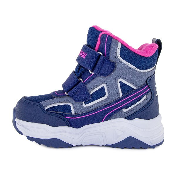 Детские ботинки ORTHOBOOM 80123-04 синий с розовым