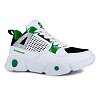 Кроссовки Orthoboom 30247-17 бело-черный с малахитовым
