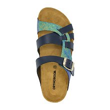 Ортопедические женские биркенштоки Orthoboom 
20057-02 темно-синий хамелеон фото 5